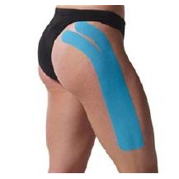 Tape Kinesiology SpiderTech 100% Cotton/Poly Acrylic Pre Cut Adhesive Blue 5/Bx